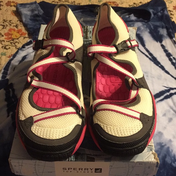 Sperry Son-R-Ping Open WhiteRAS size 9m - Picture 1 of 5